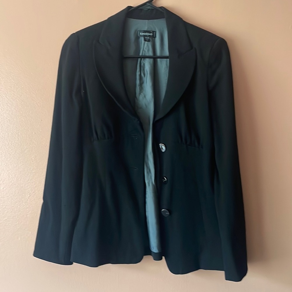 Black Bebe Blazer